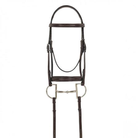 Ovation® ATS Round Raised Fancy Stitch Bridle