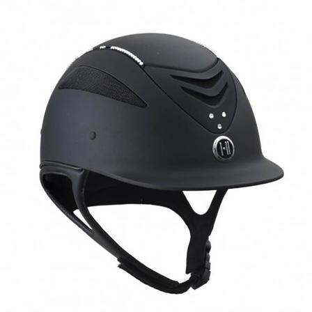 Defender Helmet with Swarovski Stones BLACK/CLEAR_STONE