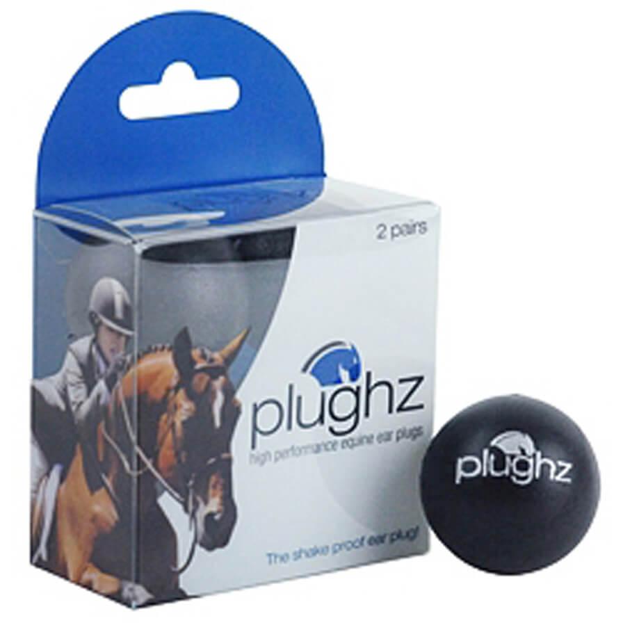  Plughz Equine Ear Plugs 2 Pair - Warmblood Size