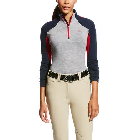 Ariat Womens Cadence Wool 1/4 Zip Baselayer