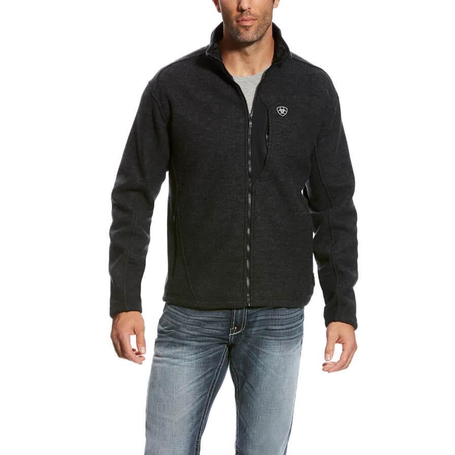 Ariat Mens Bowdrie Bonded Full Zip Jacket