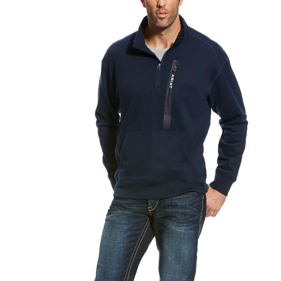 Ariat Mens Lockwood Fleece 1/4 Zip Sweatshirt