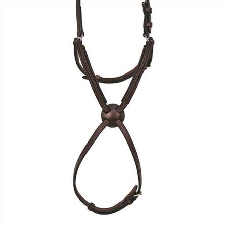 Nunn Finer® Padded Figure 8 Noseband with Interchangeable Button Pieces