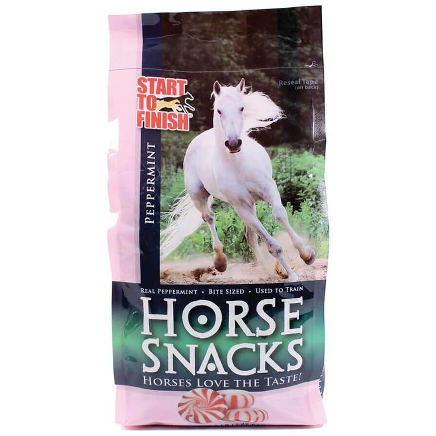 Manna Pro Start To Finish ® Peppermint Horse Snacks - 5 Lbs