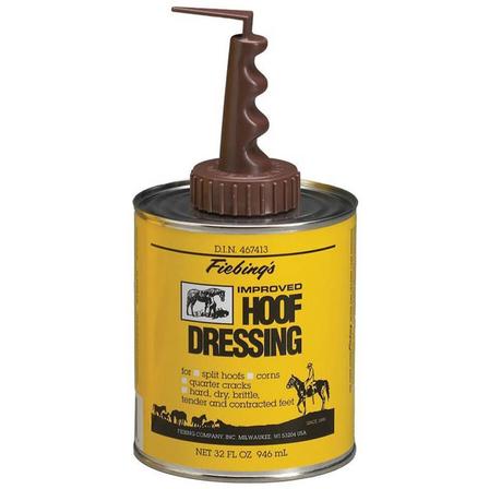 Fiebing's Hoof Dressing with Brush - 32 Oz