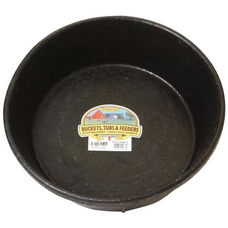 Little Giant Rubber Feed Pan - 8 Qt