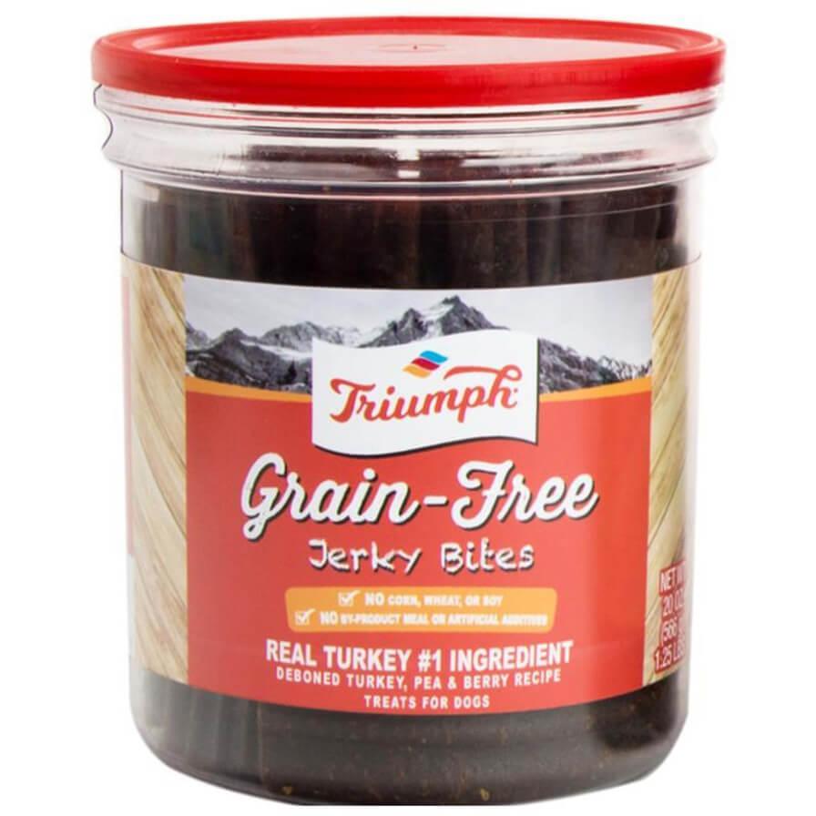 Triumph Grain Free Jerky Bites - Turkey
