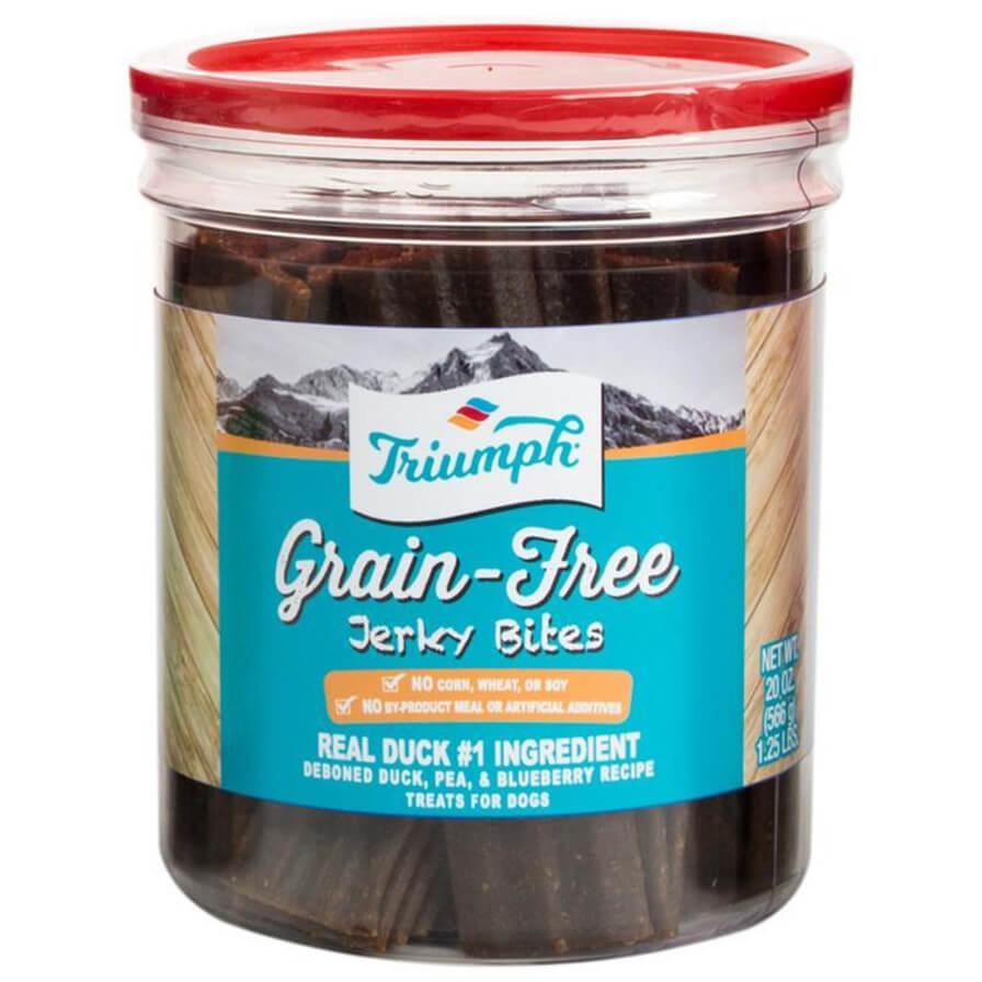 Triumph Grain Free Jerky Bites - Duck