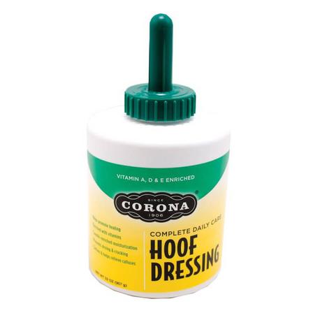Corona Complete Daily Care Hoof Dressing with Brush - 32 Oz