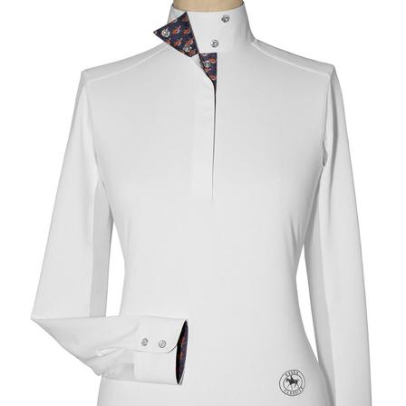“Fox” Ladies Talent Yarn Wrap Collar Show Shirt
