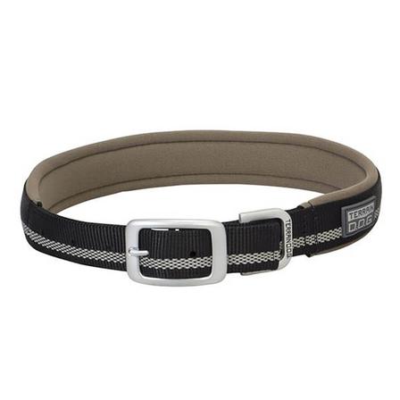 Terrain D.O.G. Reflective Neoprene Lined Collar - 3/4 BLACK