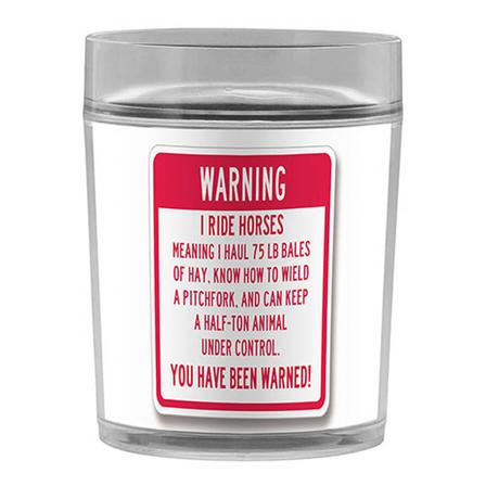 Acrylic Tumbler - You've Been Warned