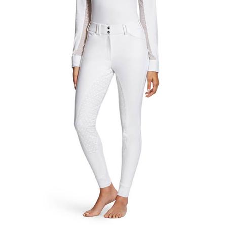 Women's Tri Factor Grip Full Seat Breech WHITE