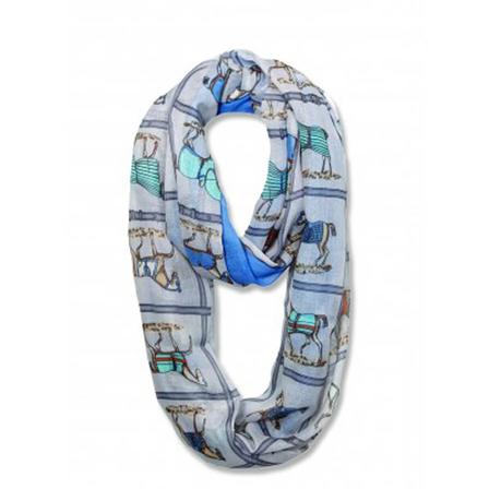 Infinity Scarf - Horses In Blankets