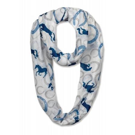 Infinity Scarf - Horses & Horseshoes