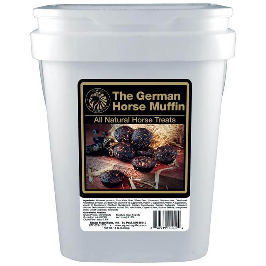 German Horse Muffins Bucket - 14 Lbs