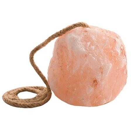 Himalayan Rock Salt Lick on a Rope - 2 Lbs