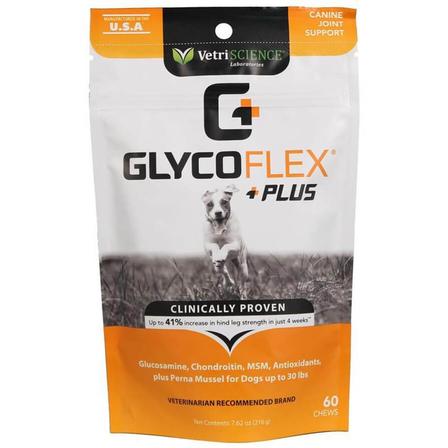 Glycoflex Plus for Small Dogs - Duck Flavor 60 Count