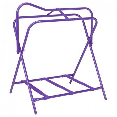 Tough-1 Folding Floor Saddle Rack with Web Bottom