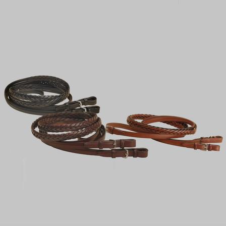 Tory Leather 5 Plait Braided Rein - 60
