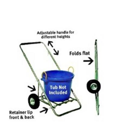 Tuff Stuff Foldable Muck Cart