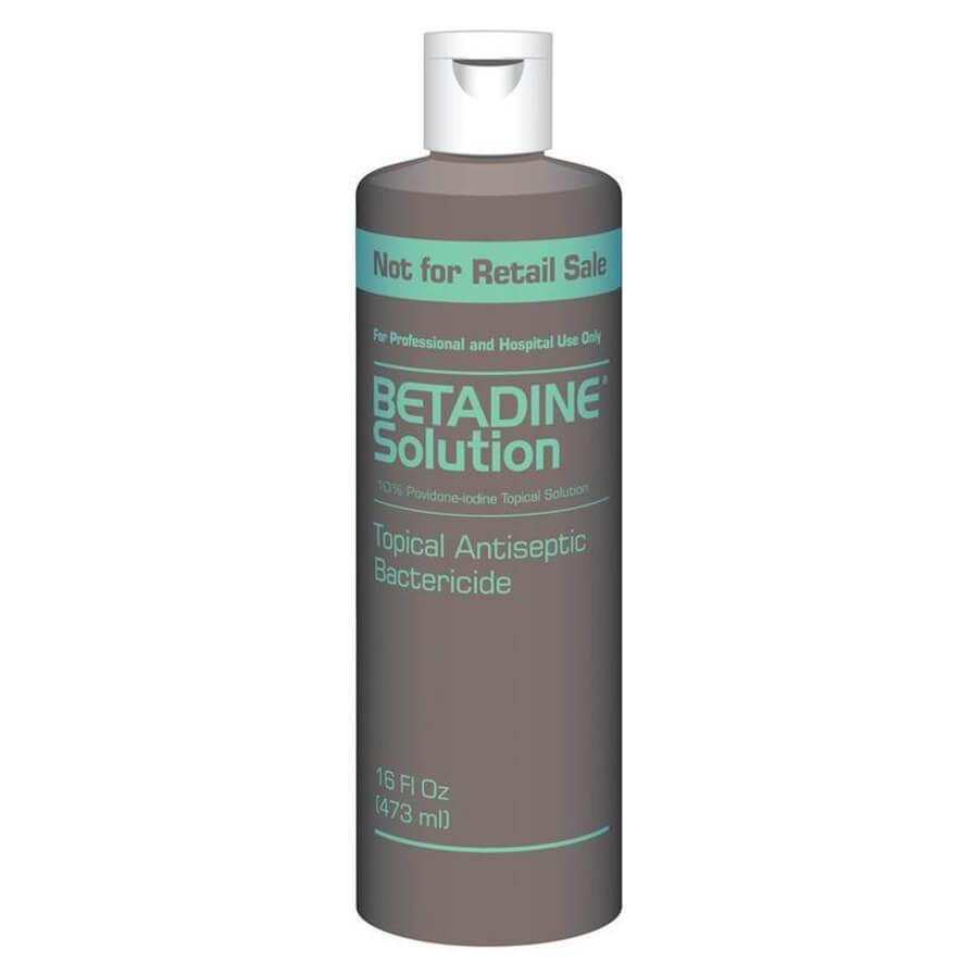  Betadine Solution - 16 Oz