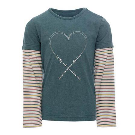Horseware Girls Fashion Double Sleeve Top