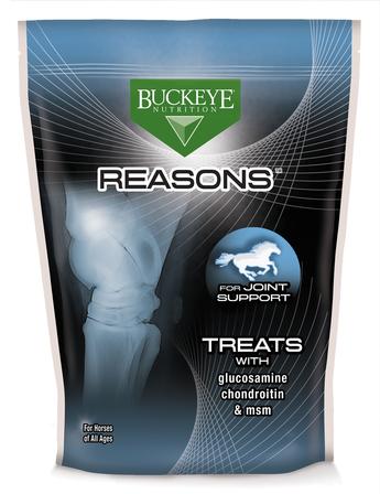 BUCKEYE™ Nutrition's Reasons Joint Equine Treats - 4 Lbs