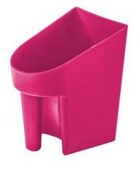 Heavy Duty Feed Scoop - 1 Qt PINK