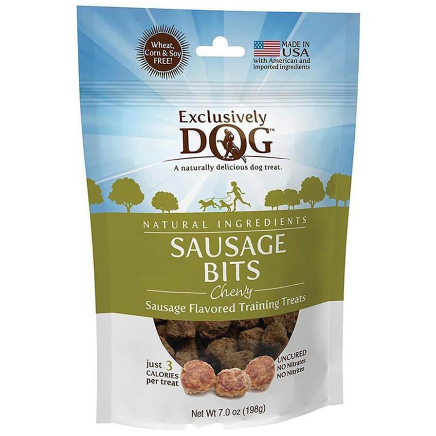 Chewy Sausage Bits Dog Treats