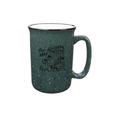 The Horses Are Calling Camp Mug