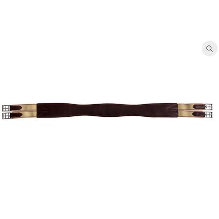Leather Overlay Girth, Double Elastic End