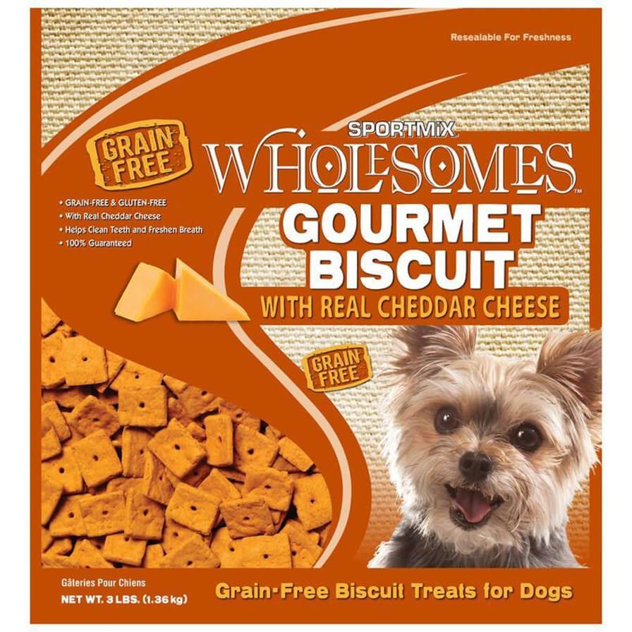 Sportmix Wholesomes Grain Free Gourmet Biscuit - Cheese