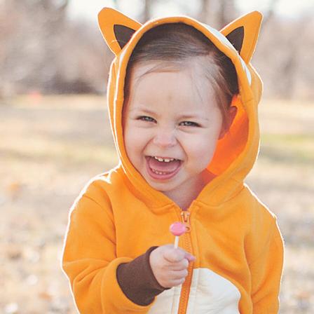 Doodle Pants Kids Woodland Fox 3D Hoodie