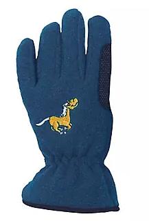 Childs' Pony Fleece Gloves NAVY