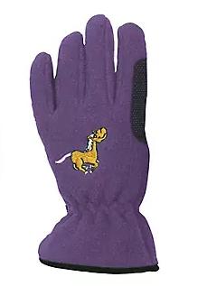 Childs' Pony Fleece Gloves PURPLE