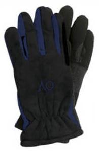 Polar Suede Fleece Gloves NAVY/BLACK