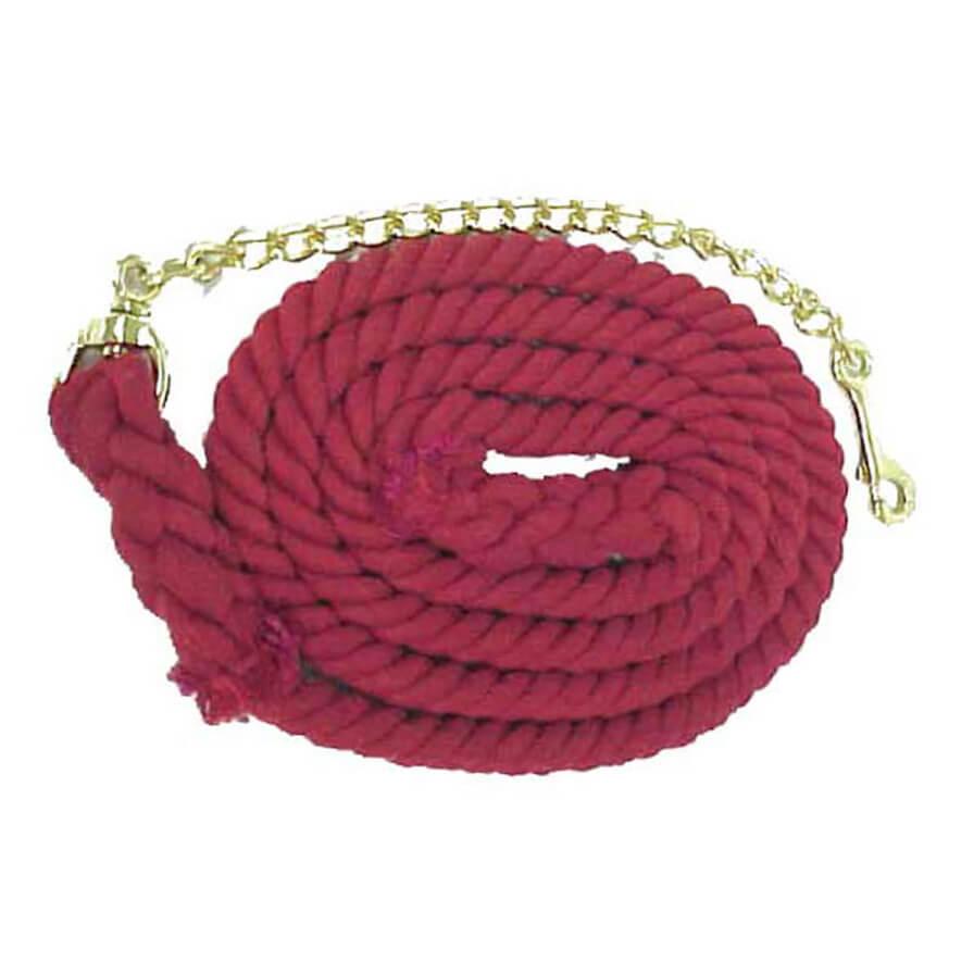  Equi- Sky 5/8 ' Cotton Lead With Chain