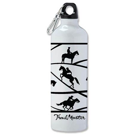 Trail Master Aluminum Sports Bottle with Carabiner - 26 Oz