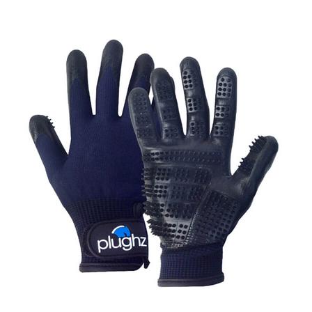 Plughz WET/DRY Grooming Gloves for Horses