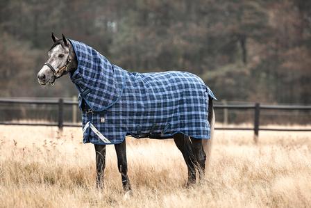 Rhino® Plus Turnout with Vari-Layer (450g Heavy) NAVY_CHECK/INDIGO