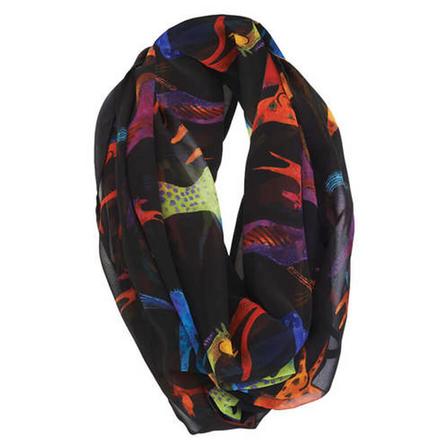 Laurel Birch Dancing Horses Infinity Scarf