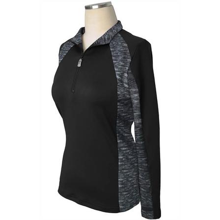 EIS Women's Cold Weather Paneled Shirt with Hidden Thumb Hole