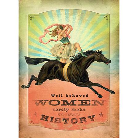 Well Behaved Women Card