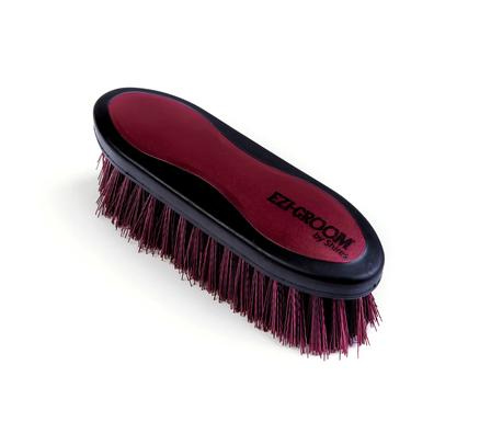 Ezi-Groom Dandy Brush BURGUNDY