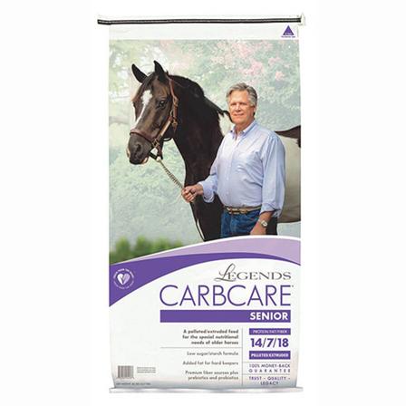 Legends CarbCare Senior Pelleted Horse Feed - 50 Lbs