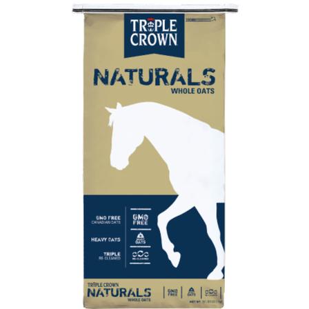 Triple Crown Naturals Whole Oats - 50 Lbs