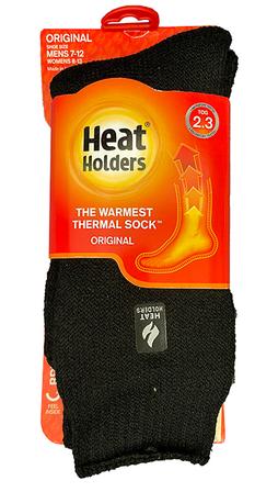 Heat Holders Thermal Socks BLACK