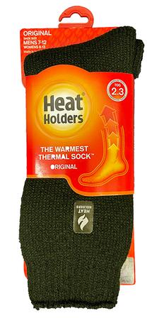 Heat Holders Thermal Socks GREEN