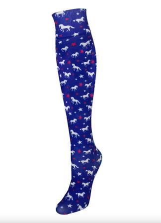 Zocks™ Boot Socks STARS/HORSES